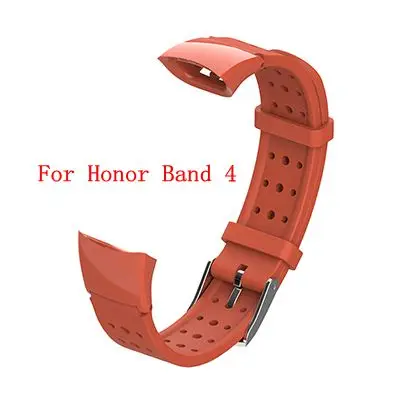 Ремешок Mijobs для huawei Honor Band 4, силиконовый браслет на запястье, Смарт-часы, ремешок для huawei Honor Band 3, аксессуары - Цвет: color 8
