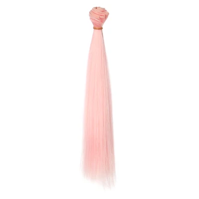 Color 74 1 шт. волосы refires bjd волосы 25 см* 100 см черный розовый коричневый хаки белый серый цвет длинный парик с прямыми волосами для 1/3 1/4 BJD diy - Цвет: Color 74