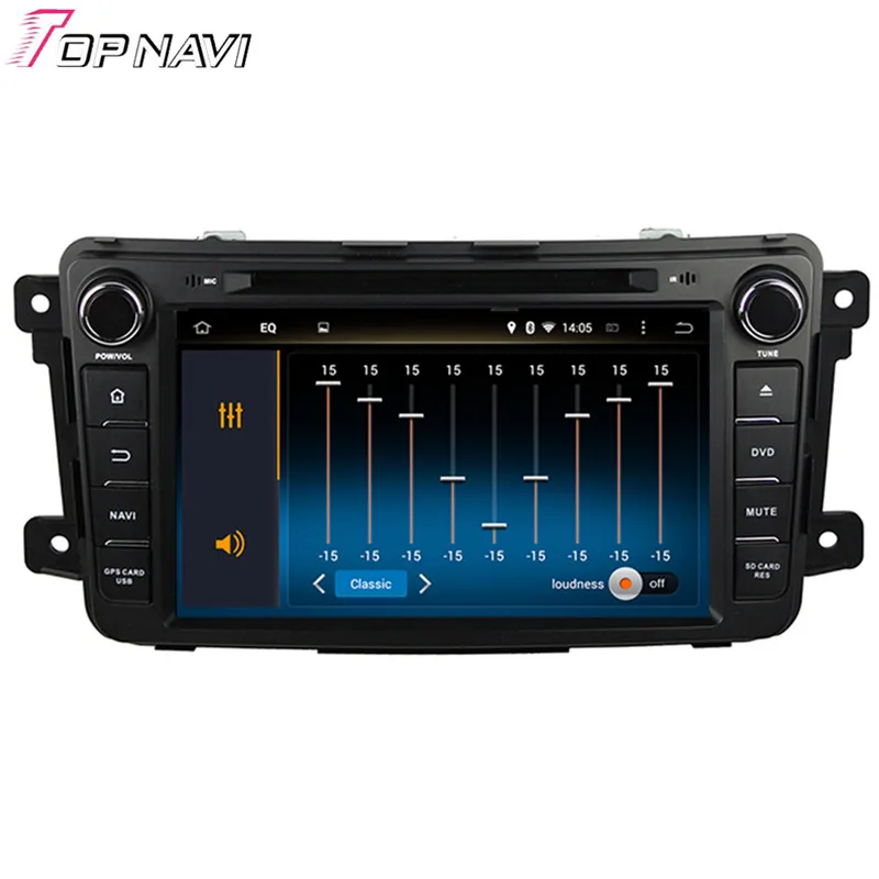 Topnavi 7 ''Octa Core 4GB RAM Android 6 0 Автомобильный видеоплеер Авто аудио DVD ПК для MAZDA CX-9