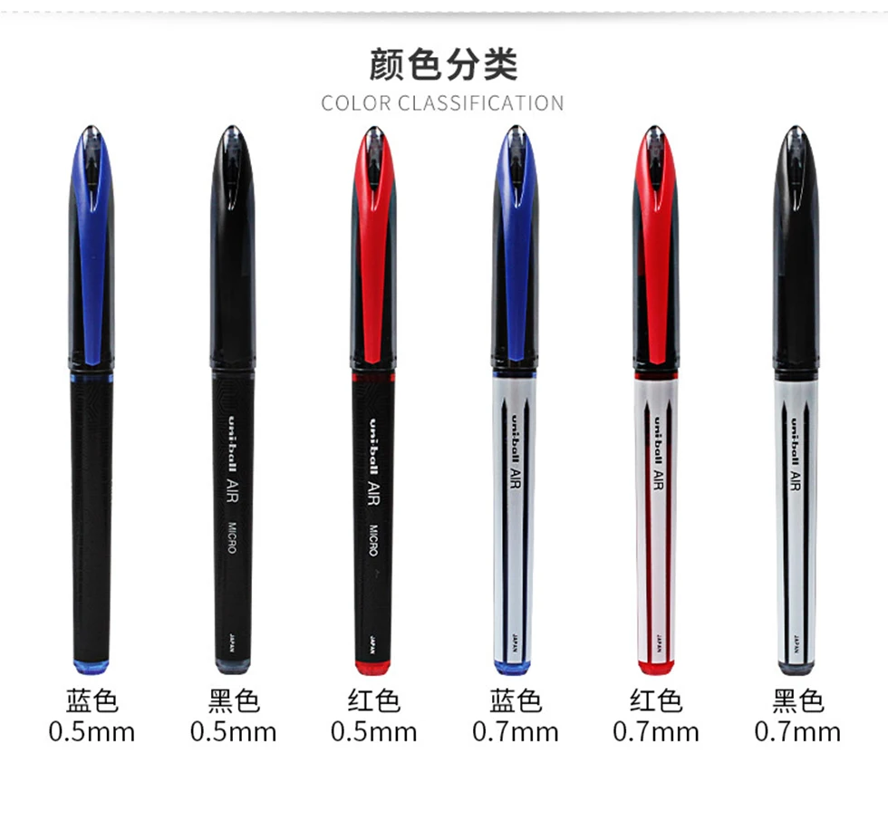 1 шт Япония Uni-ball AIR Rollerball ручка 0,5/0,7 мм эскизы/Рисование ручки для подписи мультфильм искусство маркер UBA-201