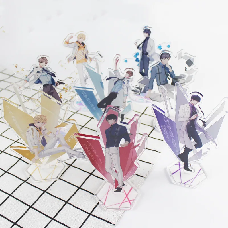 

Anime Love Producer Display Big Stand Figure Model Plate Holder Japanese Cartoon Figure Collection Jewelry Christmas Gift