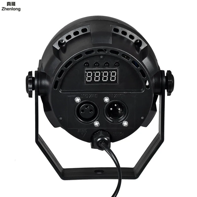 High Quality 12 Led Par Stage Light 12W LED RGB DMX 512 Mini Lighting for Club Dj Show Home Party Ballroom Bands KTV Bar | Лампы и