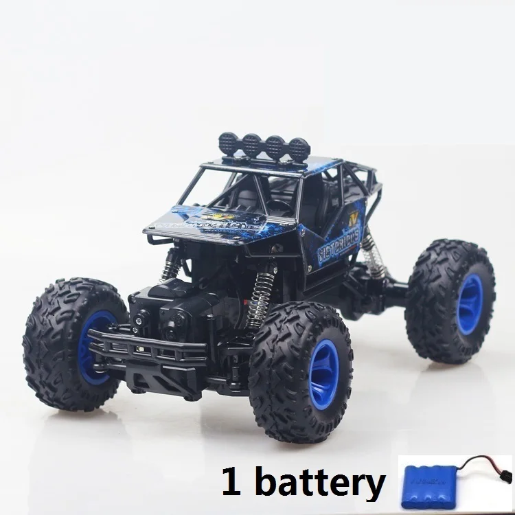 28cm 1 Battery Blue Радиоуправляемый автомобиль 1/12 4WD Rock Crawlers 4x4, вождение автомобиля, Двойные двигатели, привод Bigfoot, автомобиль с дистанционным управлением, модель автомобиля, внедорожник, игрушка в подарок - Цвет: 28cm 1 Battery Blue