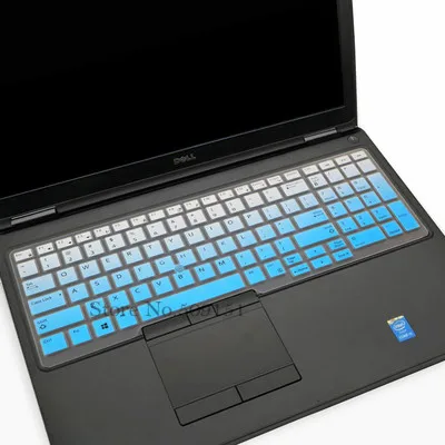 15," чехол для клавиатуры ноутбука Защитная крышка для Dell Latitude E5550 E5570 точность M7510 M7710 M3520 M7520 M7720 7720 7520 3520 - Цвет: Gradient blue