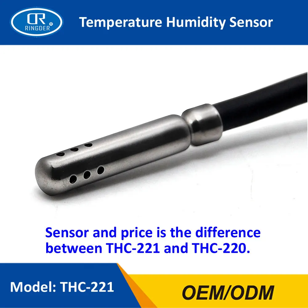 Цифровой регулятор температуры и влажности RINGDER THC 221 гигротермостат термостат