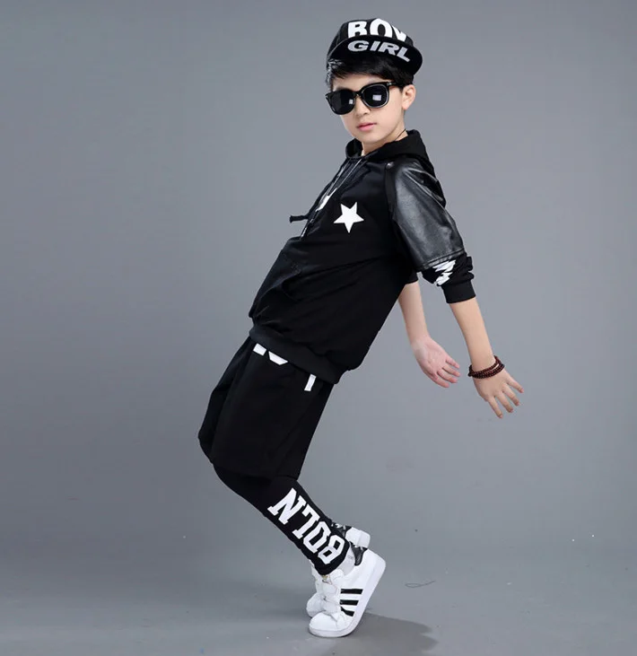 Детские толстовки с капюшоном в стиле хип-хоп одежда для девочек и мальчиков