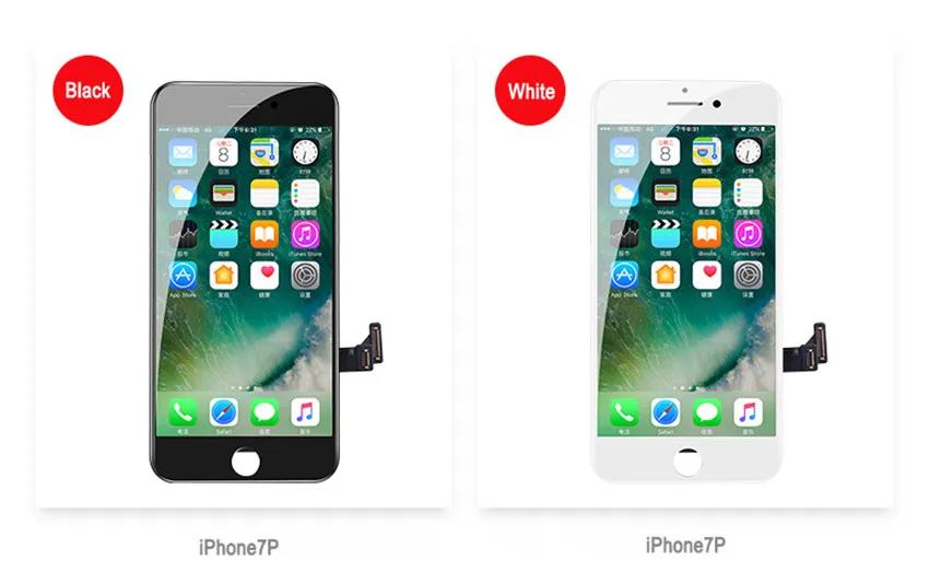 NOHON ЖК-дисплей сенсорный экран в сборе для iPhone 6 6S 7 Plus замена AAA+++ 3D дигитайзер телефон lcd s панель без битых пикселей
