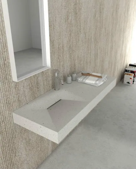 Настенная матовая белая раковина 1200 мм|white sinks|counter top basinstone basin sink |