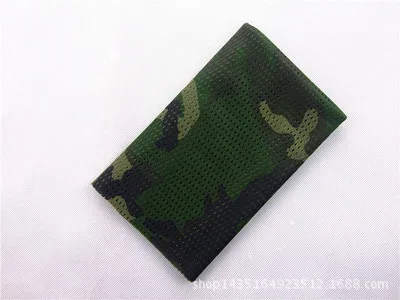 Тактический Камуфляжный шарф сетчатый многофункциональный в стиле милитари