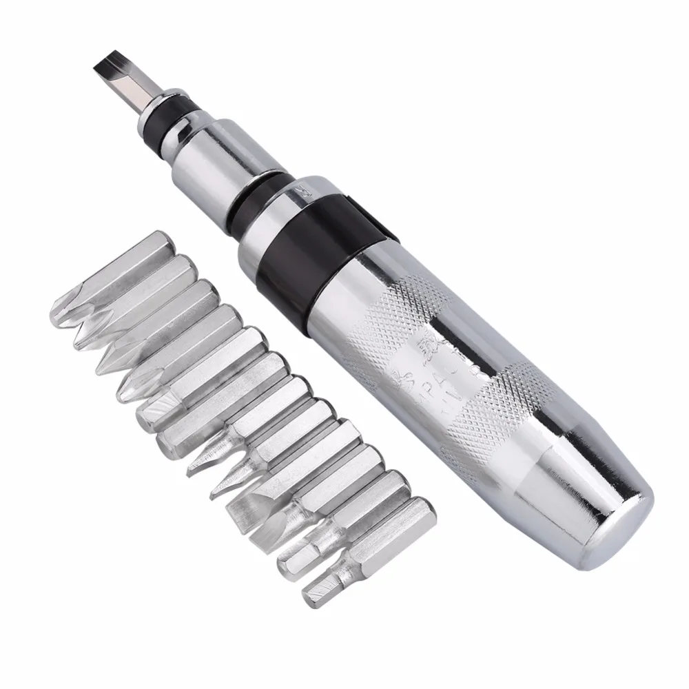 14 шт./компл. набор ударных отверток из хромированной стали Реверсивный ремонтный