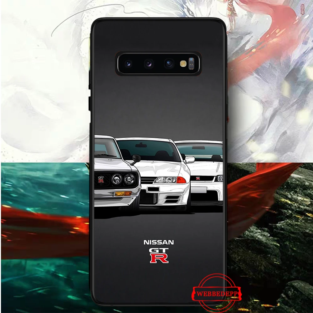 NISSAN GTR силиконовый чехол для samsung S6 край S7 S8 плюс S9 S10 S10e M10 M20 M30 M40 - Цвет: 8
