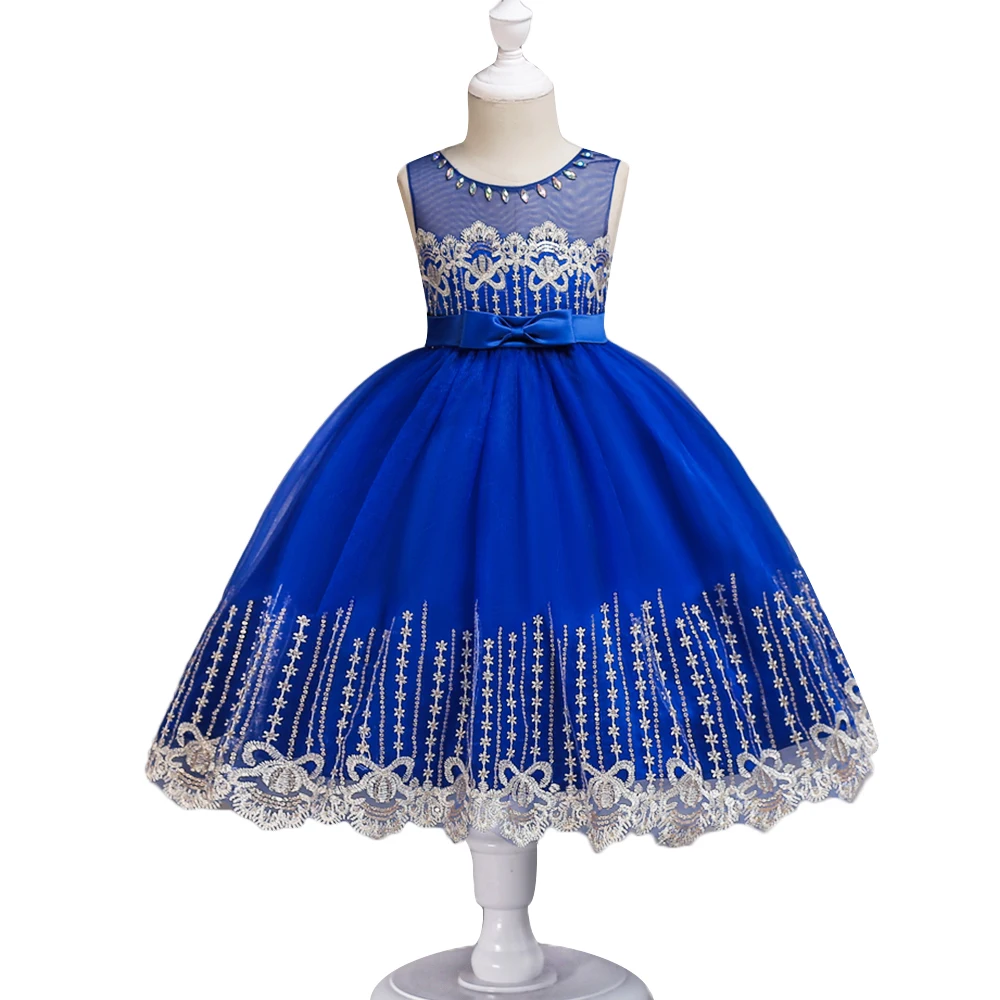 

BAOHULU Girls Princess Dress Tutu Embroidery Kids Romantic Lace Macrame Party Show Dresses tutu Kids Fashion Dresses Dance wear
