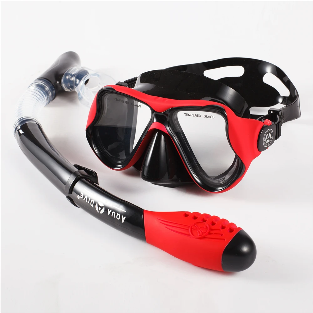 

Adult Anti-Fog Swimming Mask Diving Scuba Snorkeling Goggle silicone