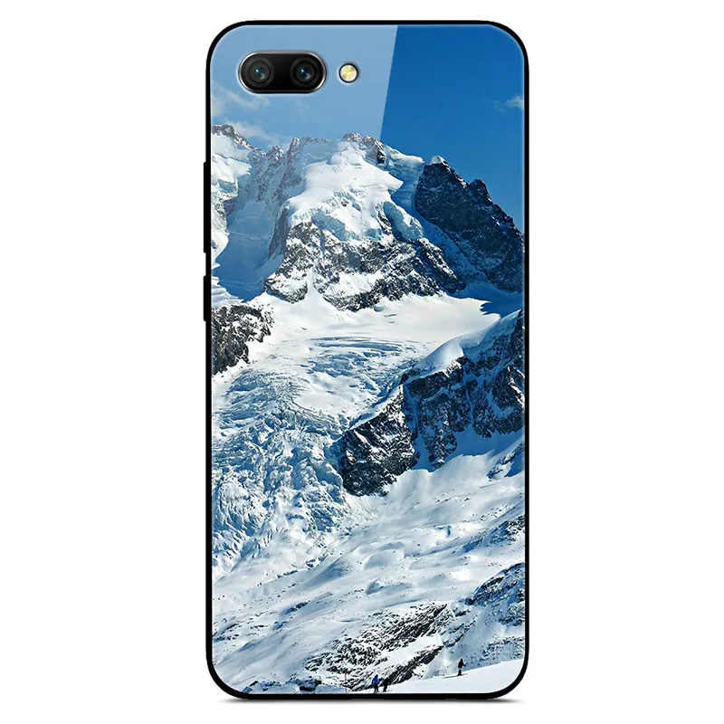 as photo 22 Стеклянный чехол для huawei Honor 10, чехол, роскошная задняя крышка из закаленного стекла, чехол для huawei Honor 10, чехол для Honor 10 lite, ТПУ Рамка - Цвет: as photo 22