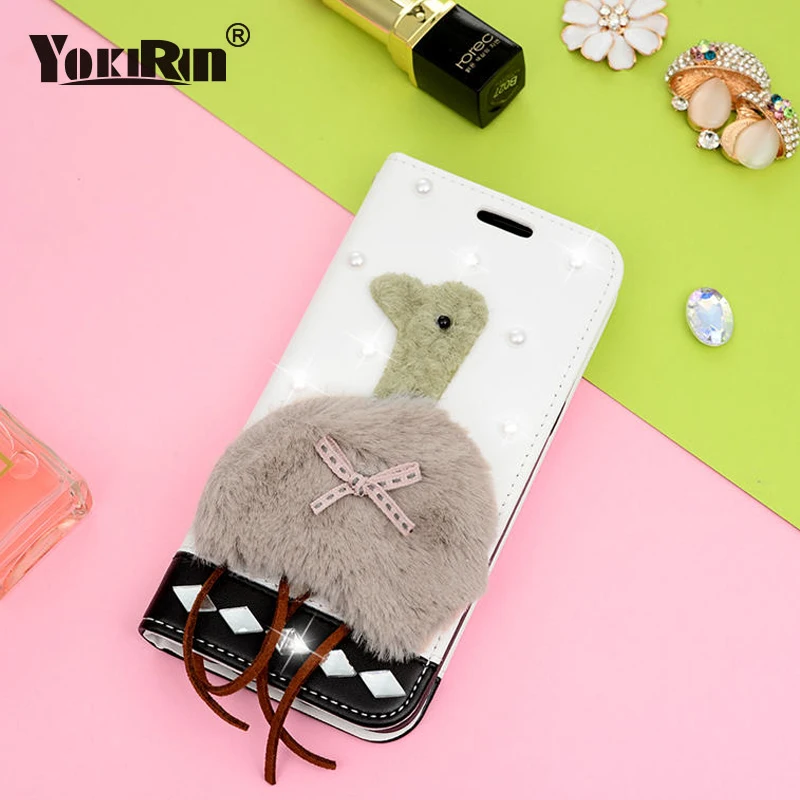 Пушистый кролик мех для мобильного телефона чехлы iPhone XR/iPhone 7 Plus/8 плюшевый чехол с
