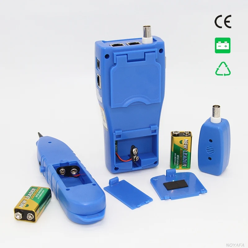 Original NOYAFA LCD Cable Tester RJ45 RJ11 Cable Length Tester Wire Locator NF-308B