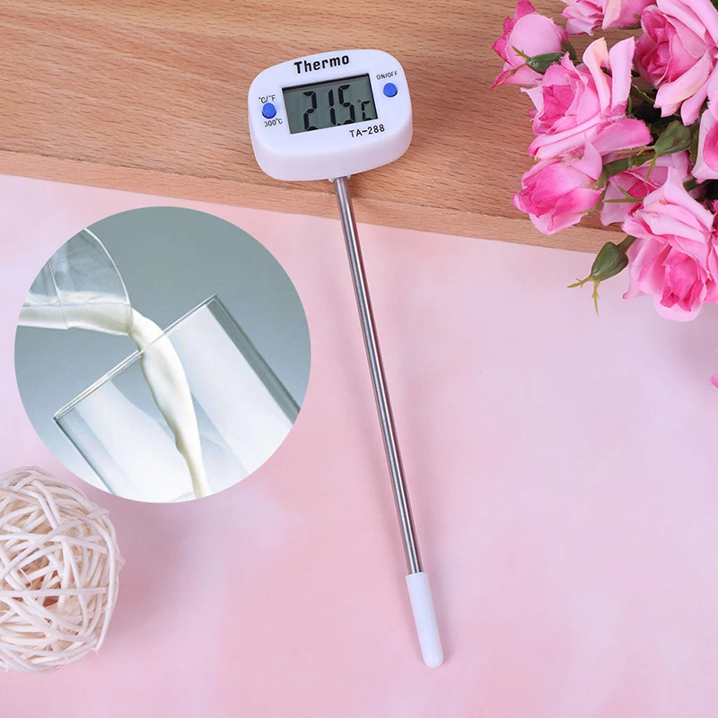 Электронный поворотный цифровой пищевой термометр Кухонный Термометр для