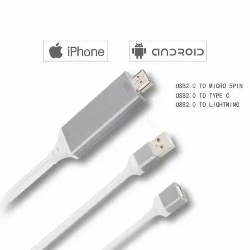 MHL микро USB к HDMI 1080P HD ТВ кабель адаптер для IOS Android iPhone Samsung| |