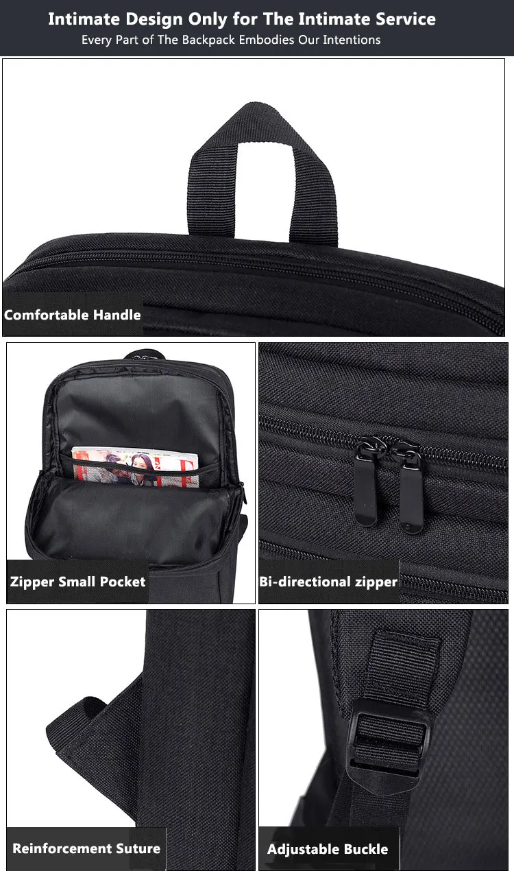 Usb зарядка дизайн мужской рюкзак женский Bolsa Mochila для 14 дюймов ноутбук рюкзак школьная сумка рюкзак для подростков