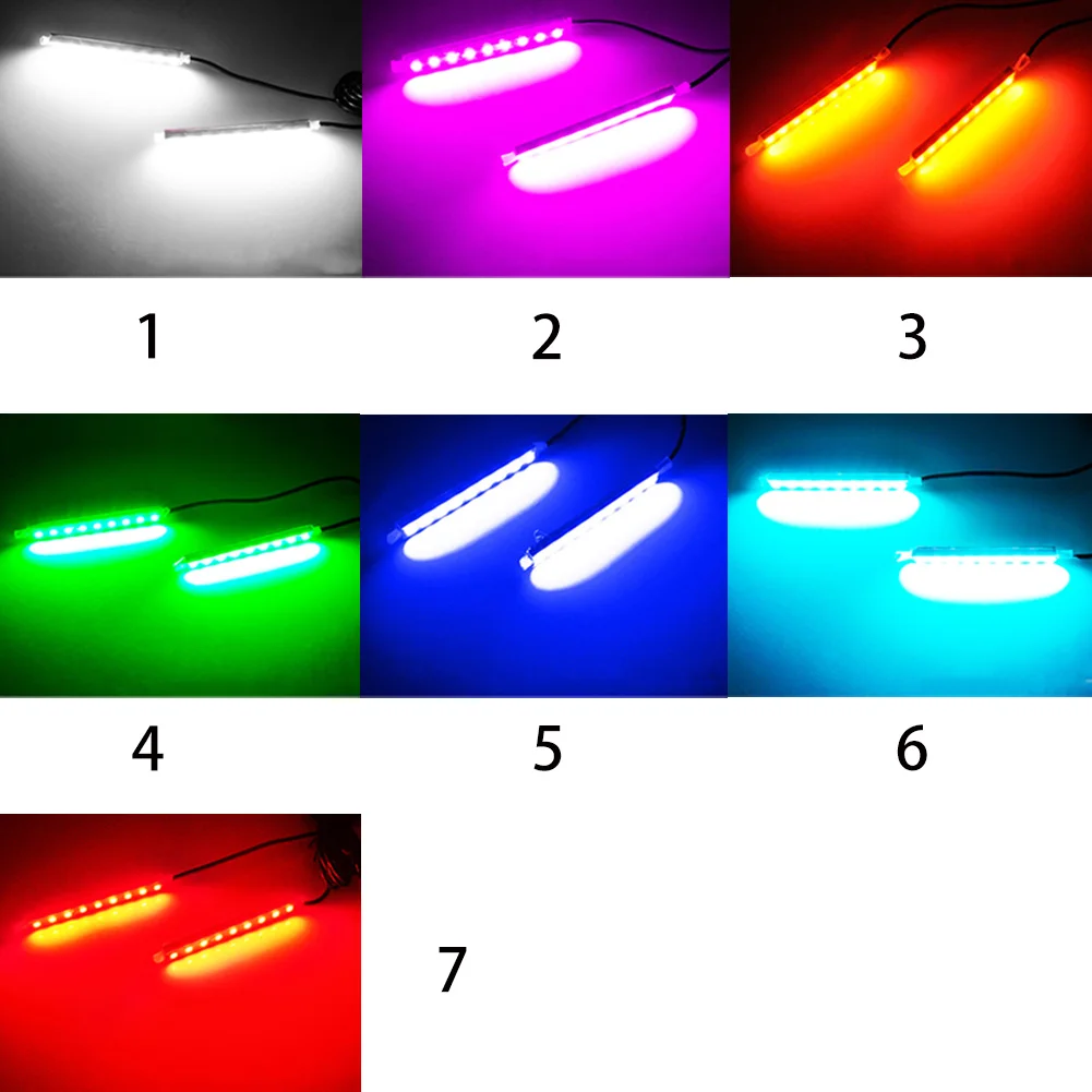 1-2 Универсальный Автомобильный светодиодный декоративный светильник