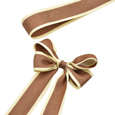 25 ярдов 2,5 см grosgrain простая атласная лента швейная смещение для рукоделия ленты DIY для свадьбы автомобиль узел команда украшение невесты