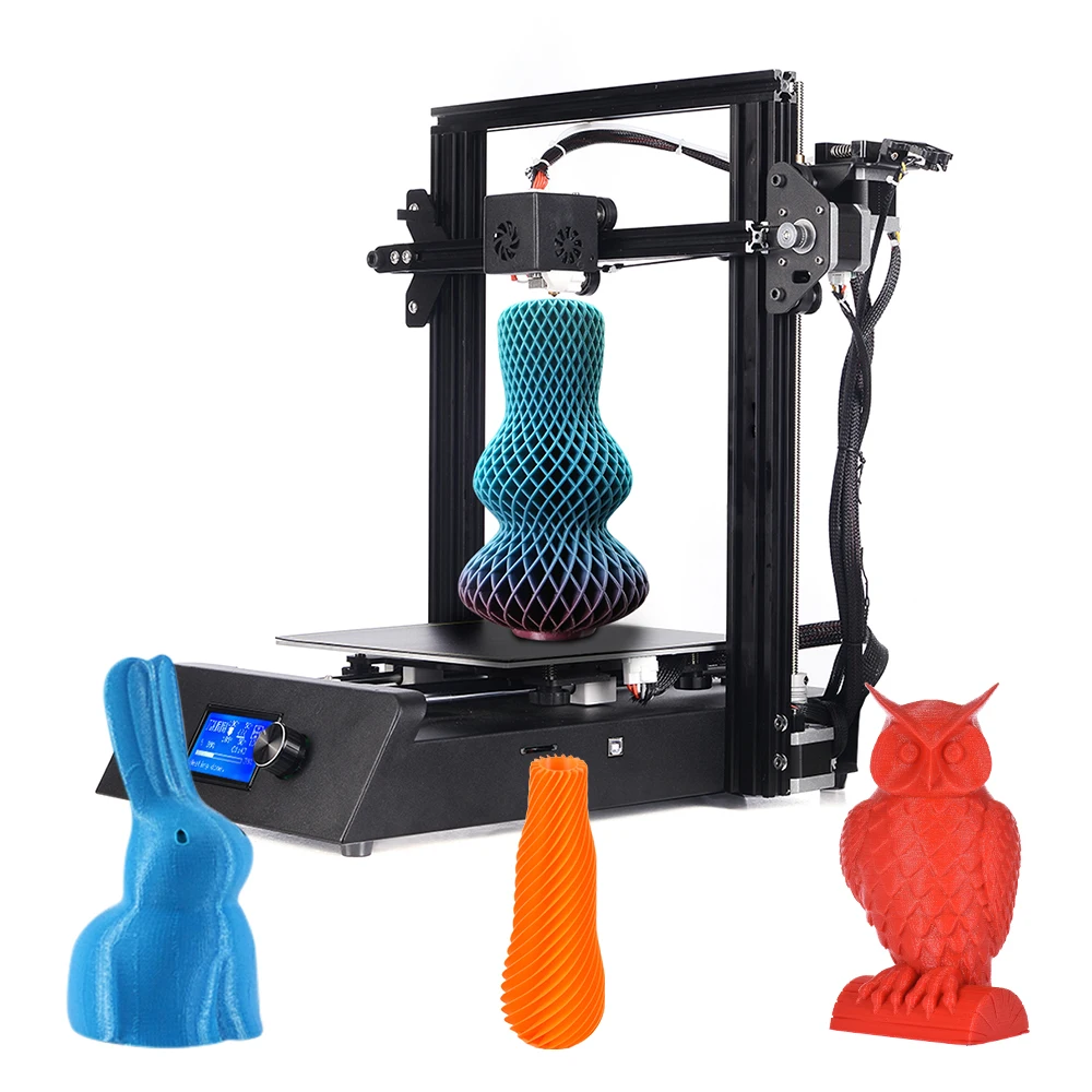 JGAURORA 3d принтер JGMaker Волшебная алюминиевая рамка DIY комплект большой размер сборки 220x220x250 мм 3D Drucker возврат питания бесплатные подарки