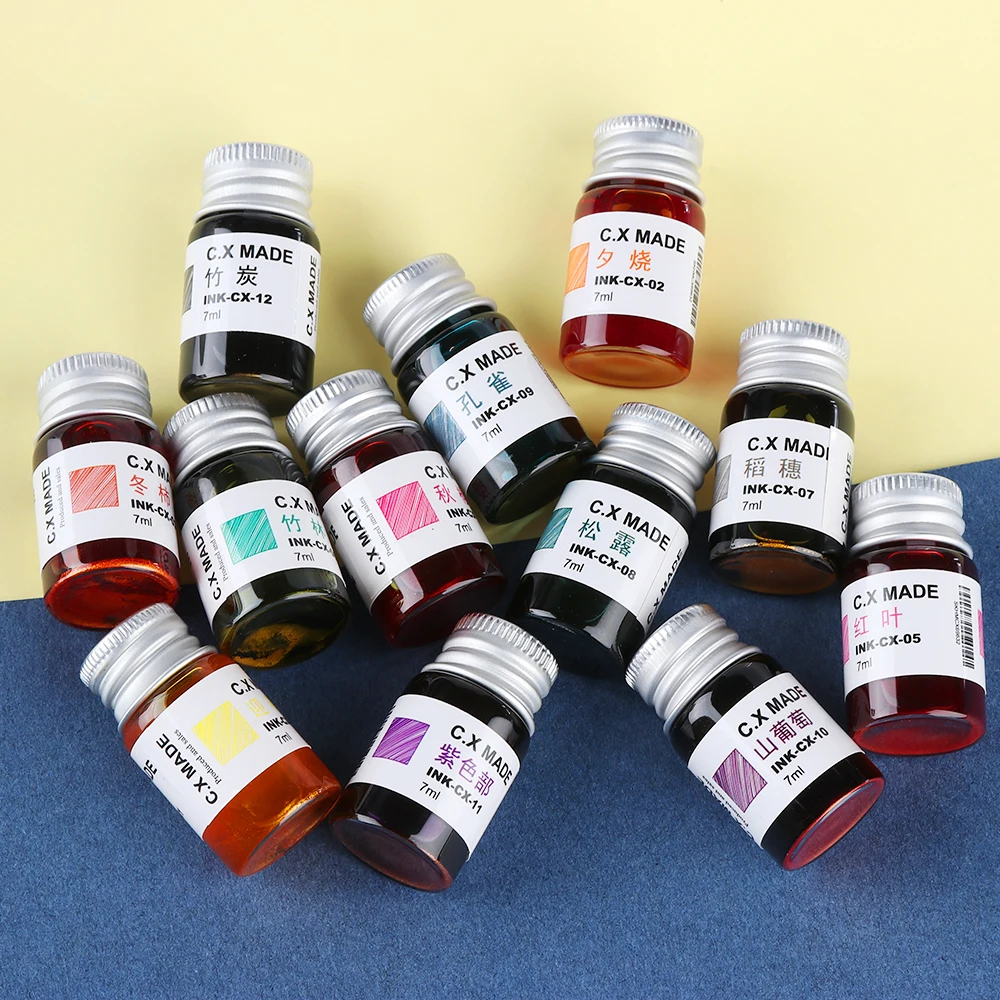 7 мл цифровым пером Non чернила углерода канцелярские живописи тушью фонтан перо