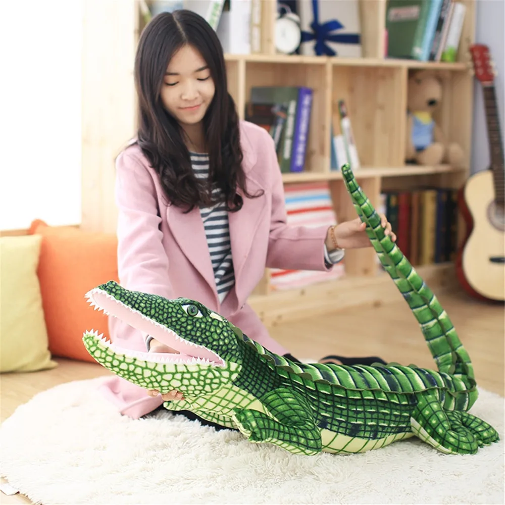 

Игрушка плюшевая «Аллигатор», 105/165 см