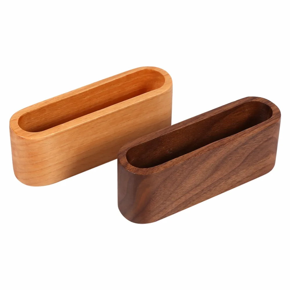 1 шт. коробка для хранения карт органайзер Деревянный чехол ID настольного