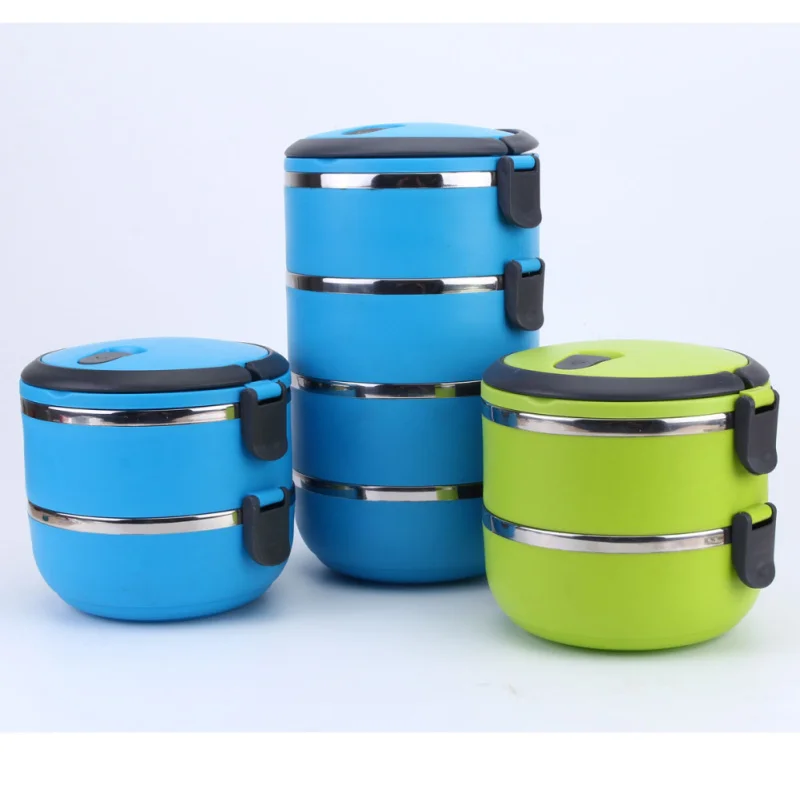 2/3/4 слоя круглый Форма Нержавеющая сталь Термальность утепленная Портативный