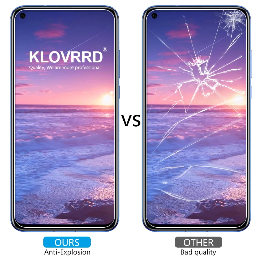 KLOVRRD закаленное стекло для huawei Honor View 20 Защита экрана V20 защитная пленка анти-взрыв