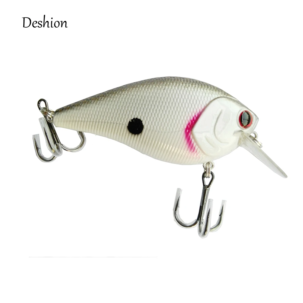 Deshion 8cm 16g Crankbait Fishing Lure Artificial Crank Hard Bait Topwater Minnow Wobblers Japan Fish Lures | Спорт и развлечения