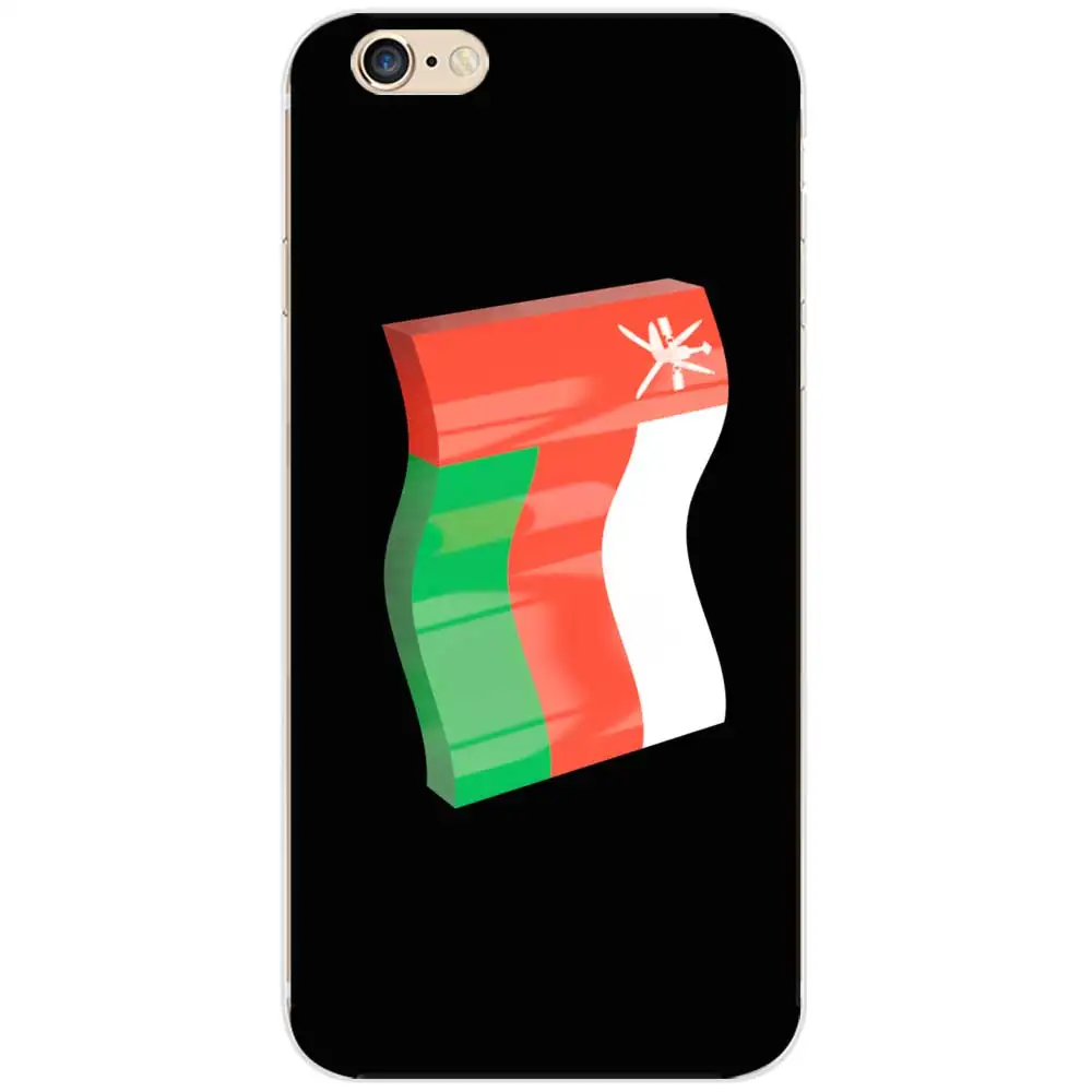 Пользовательские Дизайн I Love OMAN Национальный флаг сердце футбол тема ТПУ