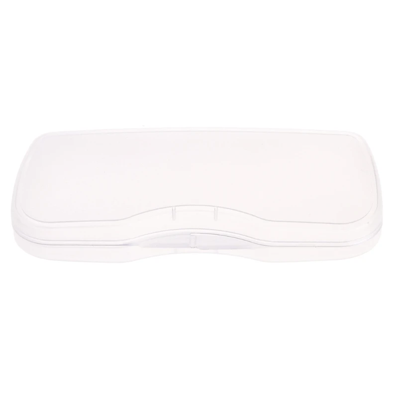 

Portable Transparent Shell Case Protector Box For Clip-on Flip-up Len Glasses