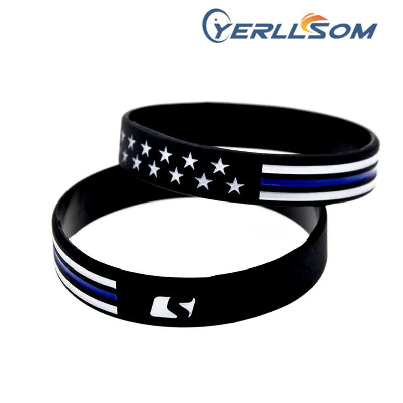 200PCS/lot Free Shipping Customized 1/2 Inch customized personalized rubber silicone bracelets wristbands for events YD061404