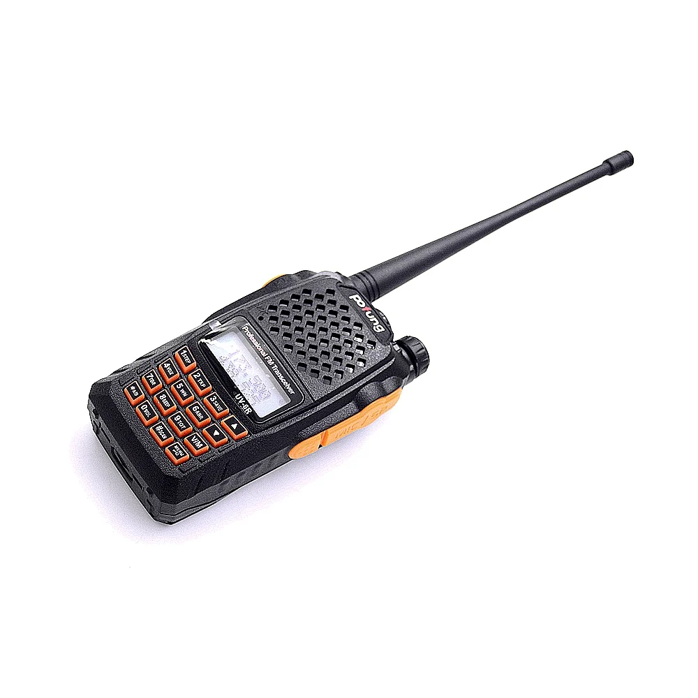 Baofeng UV-6R Ham приемопередатчик VHF/UHF 136-174/400-520MHz Dual-Dand двухстороннее радио 5 Вт мощность передачи VOX Голосовая передача радио - Цвет: UV6R