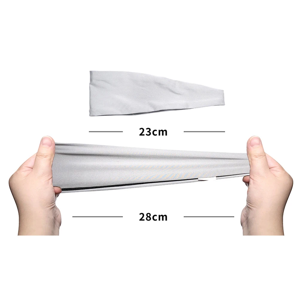 

Unisex Sweat Sweatband Headband Breathable Stretch Running Sports Head Hair Band Elasticity Solid Harajuku Men Women 2018 New