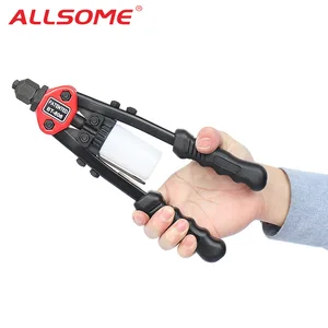Автоматический заклепочный пистолет ALLSOME, ручная заклепка, гайка с резьбой, сверхпрочный заклепочный инструмент,  HT2780