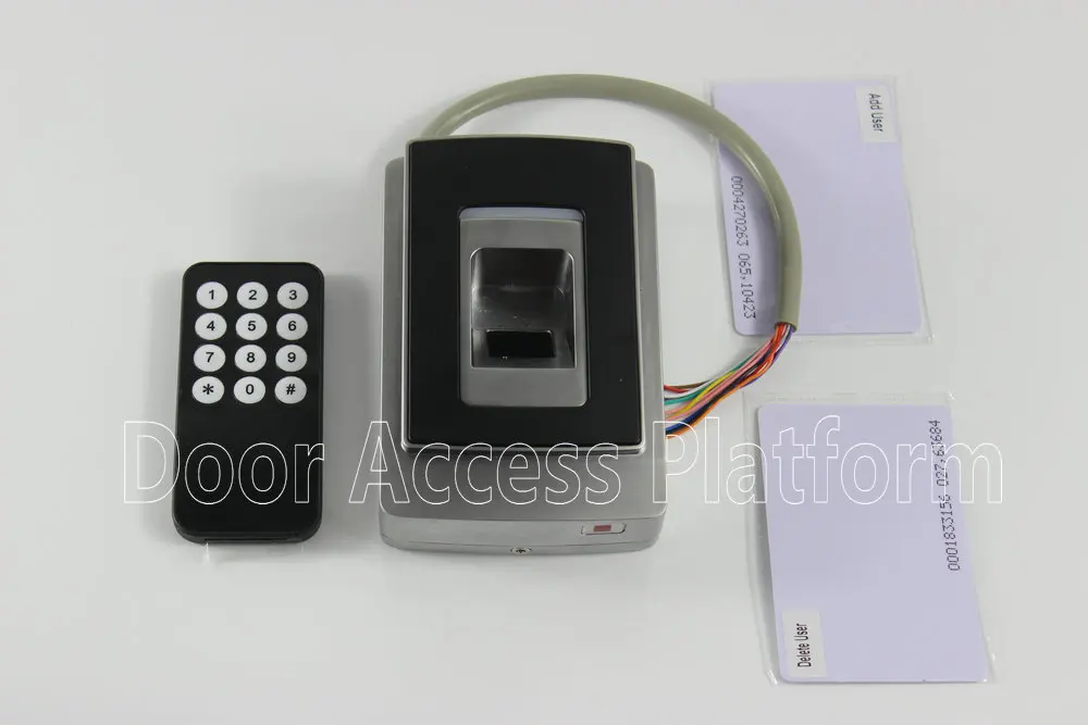 Биометрический считыватель отпечатков пальцев + RFID контроллер доступа к