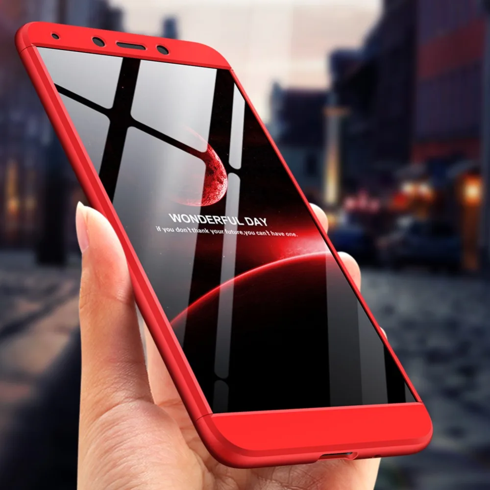 Чехол для Redmi 6 360 с полной защитой ударопрочный армированный Гибридный