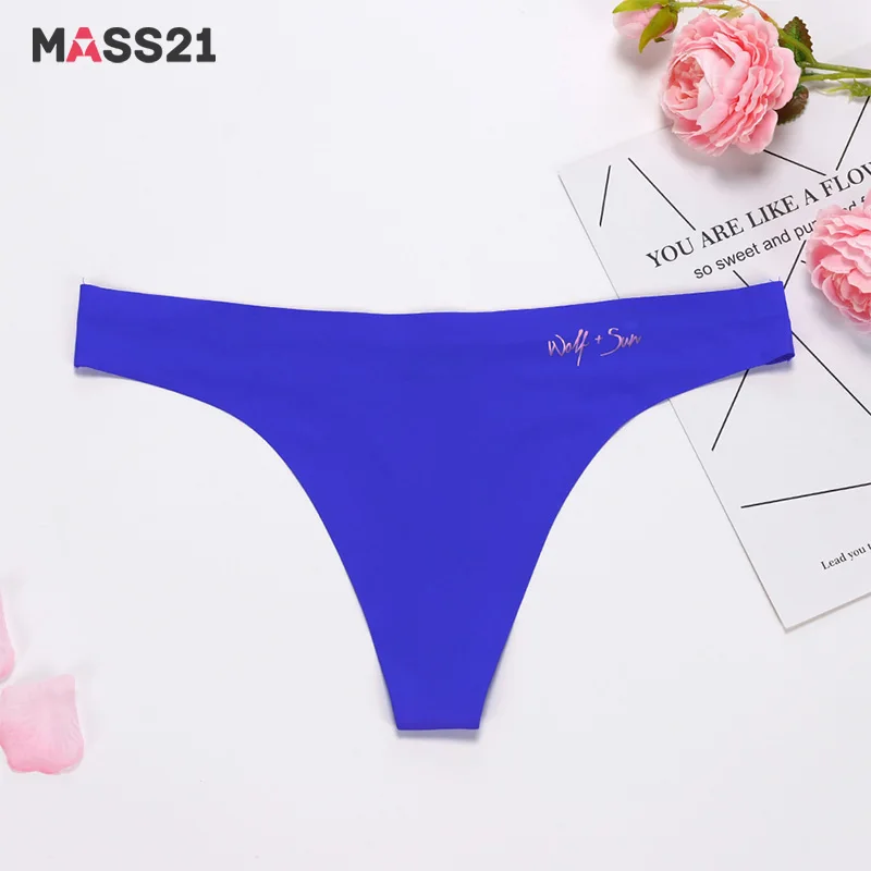 1 шт. женские бесшовные трусики стринги с Т образной спинкой|Женские трусики| |