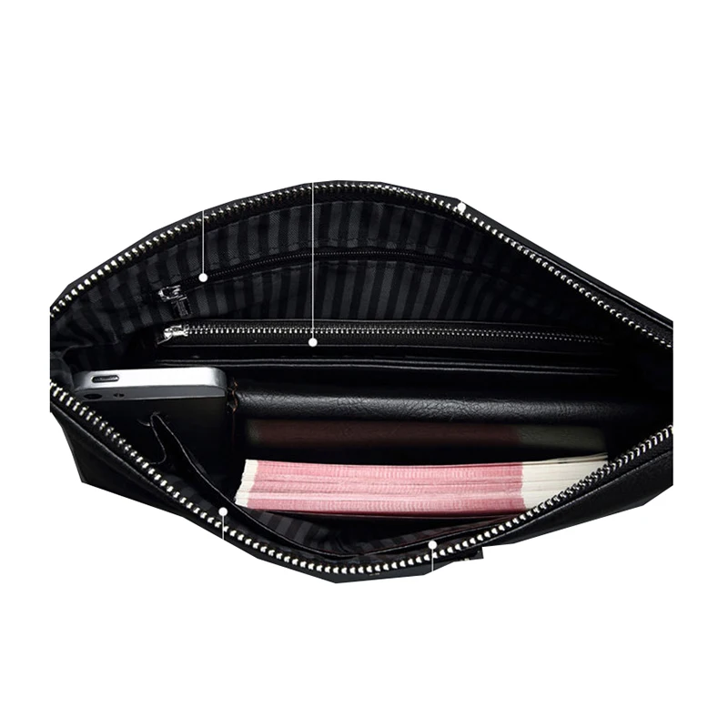 Мужская сумка клатч с крокодиловым узором Мужской Конверт мужской портфель