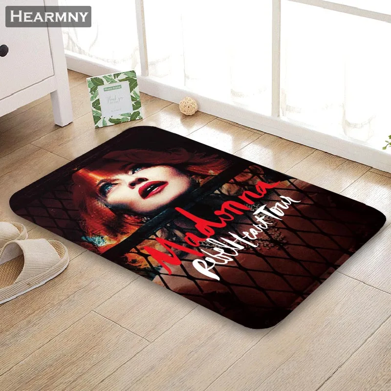 Nice Madonna Doormat Outdoor Floor Mat Home Creative Super Soft Absorbent Bathroom Door Entrance 40X60cm 50x80cm | Дом и сад