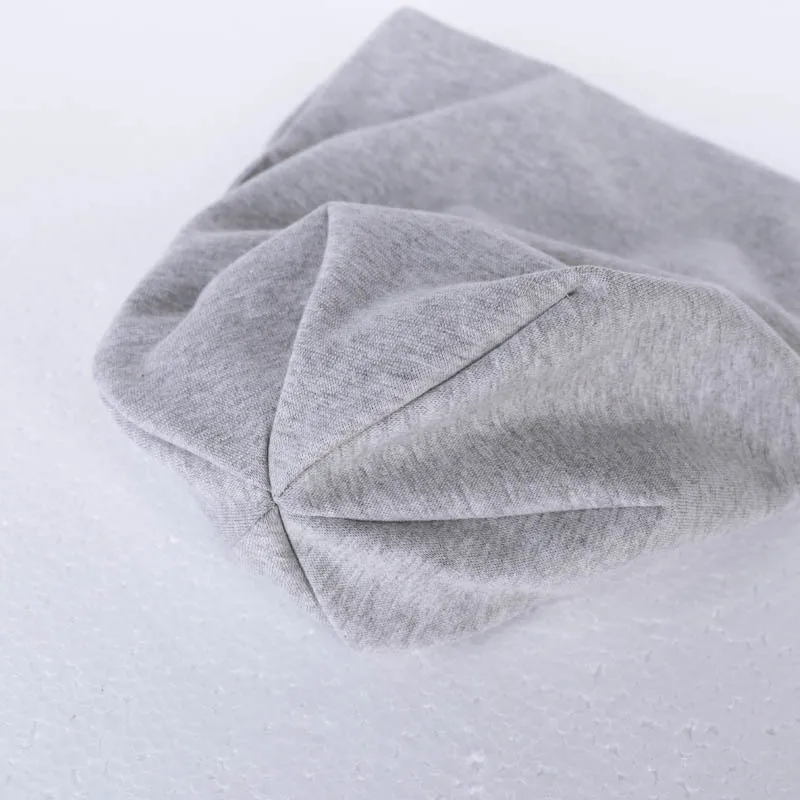 Lawadka Solid Hat for Girls Cotton Cap for Boy Spring Baby Hats Newborn Photography Props Bohemia Style Baby Beanie