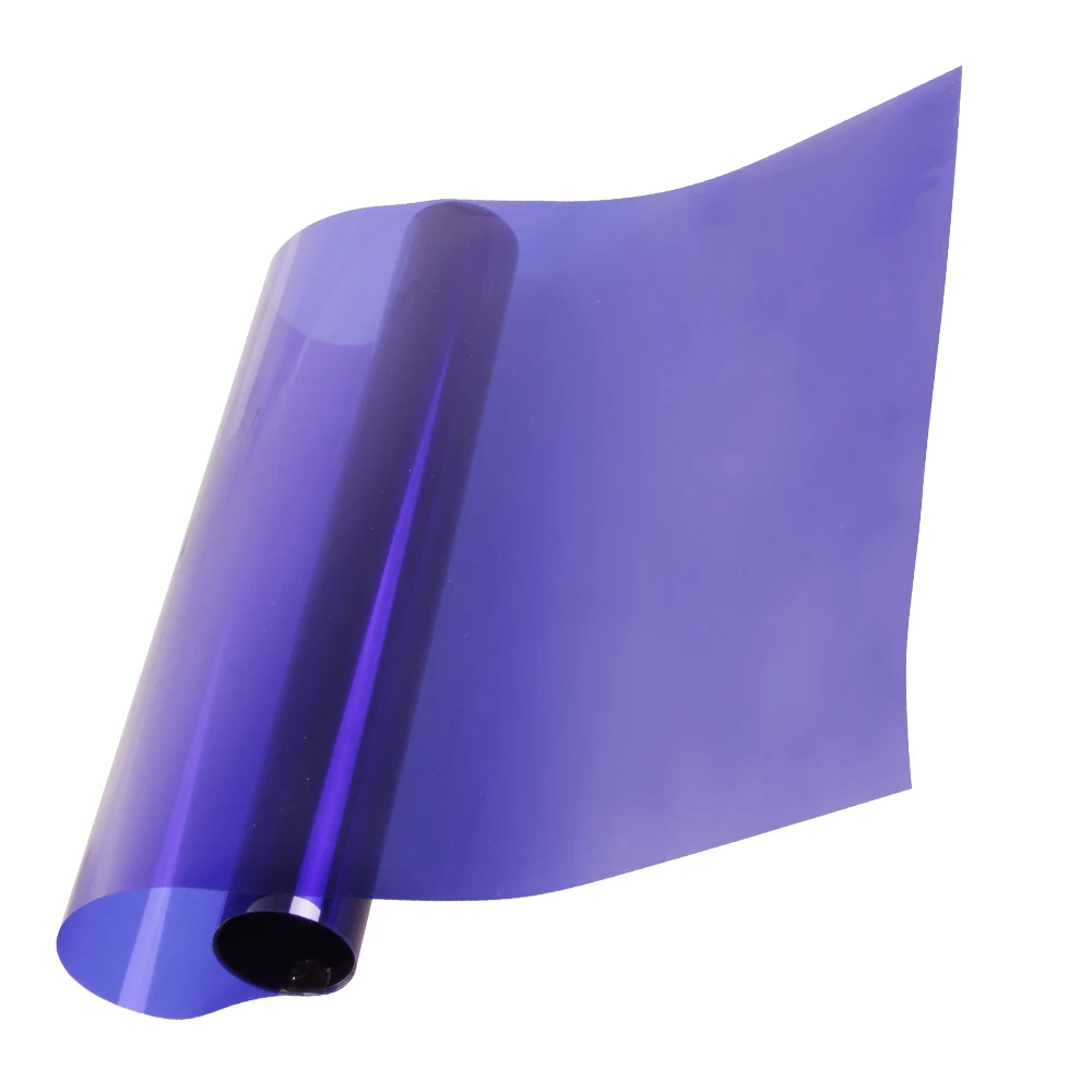 0.76x30m/30&quotx100ft Transparent Color Window Film Purple Decal Glass Solar Tint Block Sun Self-adhesive Vinyl | Автомобили и