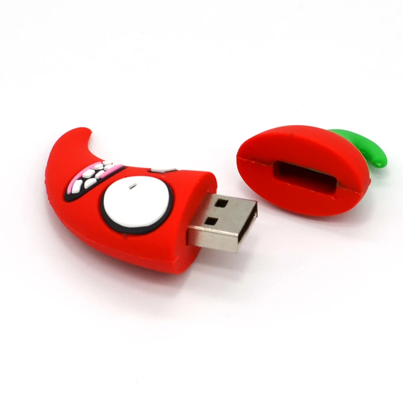 Карту флэш памяти с интерфейсом usb Флеш накопитель в виде анимационной рыжей