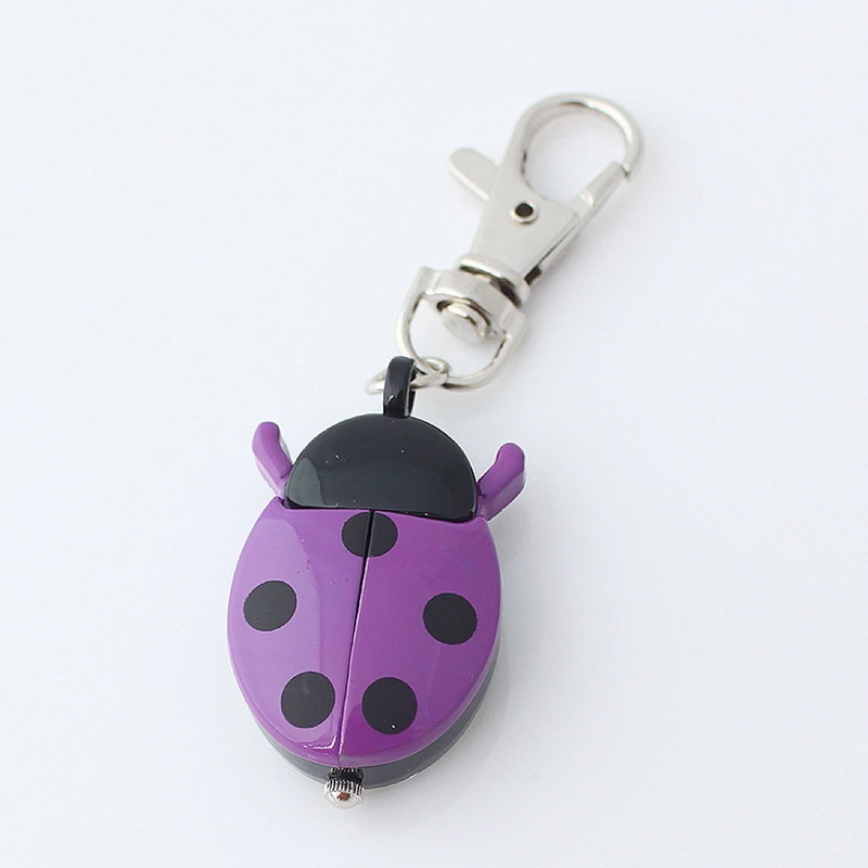 10 шт./лот разноцветное платье с подвеской в виде божьей коровки карманом часы