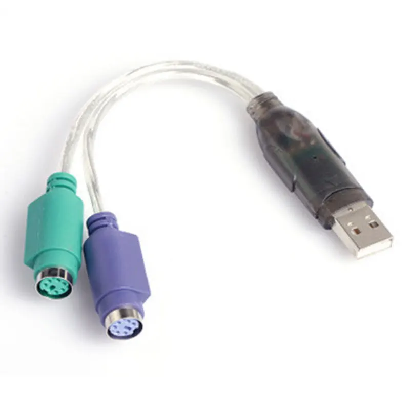 Кабель-адаптер USB2.0 к PS2 для сканера клавиатуры мыши | Компьютеры и офис