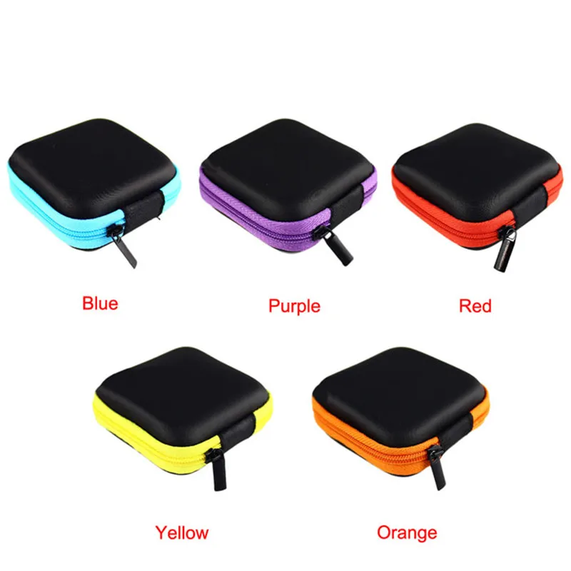 PU Leather Earphone Bag Coin Purse for Girl Gift Small Lady Key Wallet Carteira Femme Zipper | Багаж и сумки