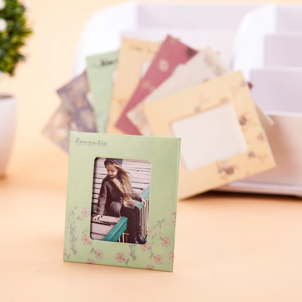 8 шт. декоративные бумажные фоторамки 3 дюйма | Дом и сад